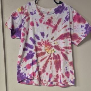 Colorful Tie-Dye Kids T-Shirt